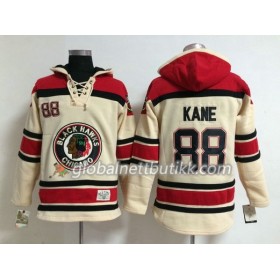 Chicago Blackhawks Patrick Kane 88 Hvit Sawyer Hooded Sweatshirt - Herre